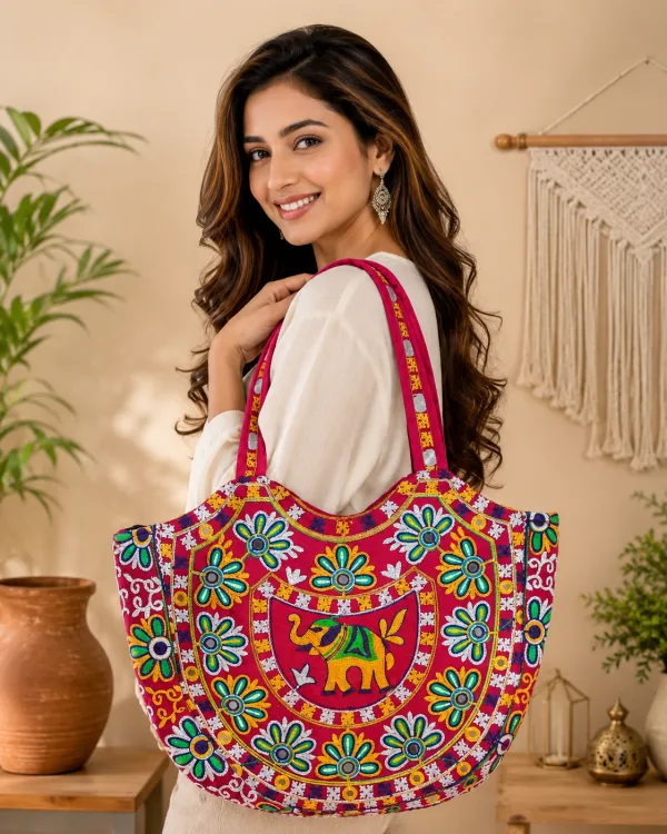 Rajasthani Style Matka HandBag